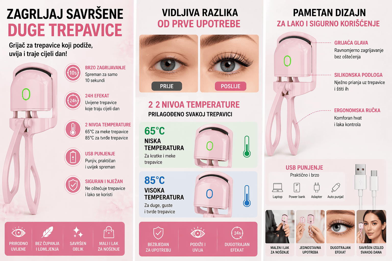 Elektricni uvijac trepavica
