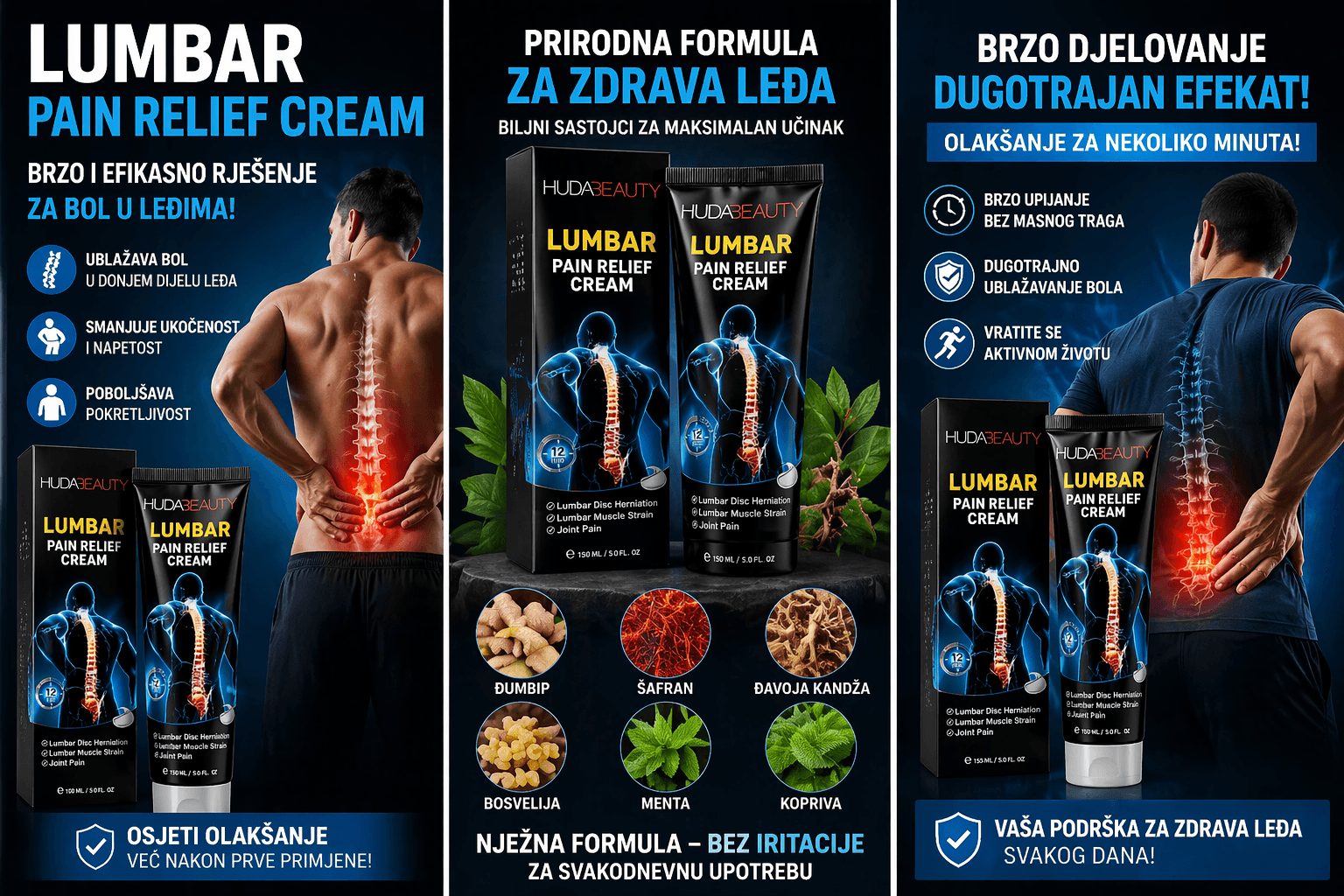 Lumbar krema