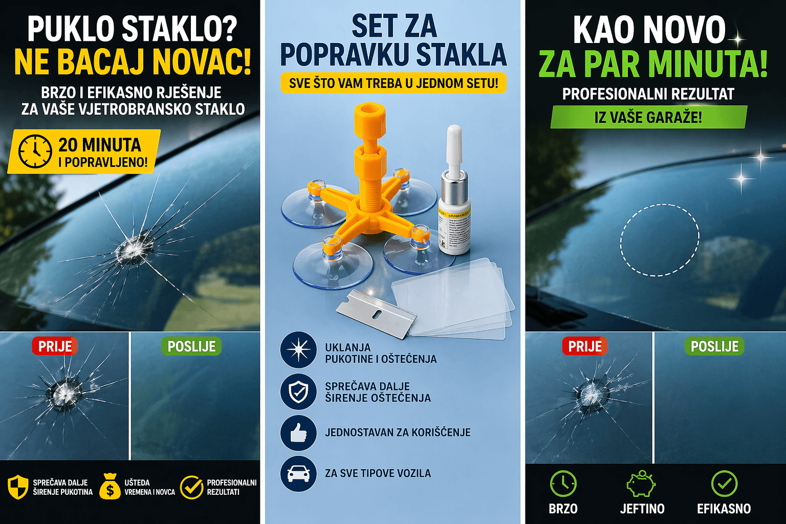 Set za popravku sofersajbne